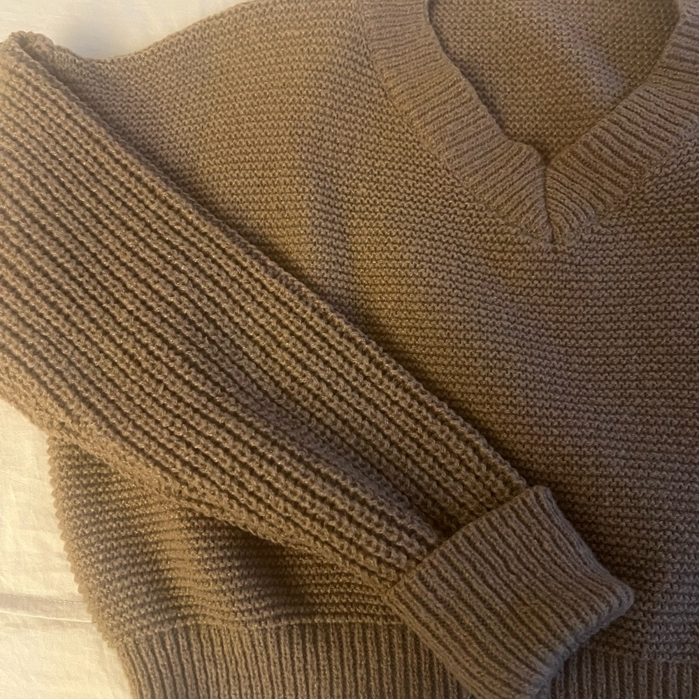 Cozy Knit V-Neck Sweater